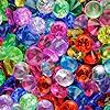 Gems for Crafting - Large Diamond Gemstones for Craft - 10,6 oz Gems in Bag - Vase Filler - Table Scatters Decor - Fish Tank Fake Rocks - Jewels for Crafts #5
