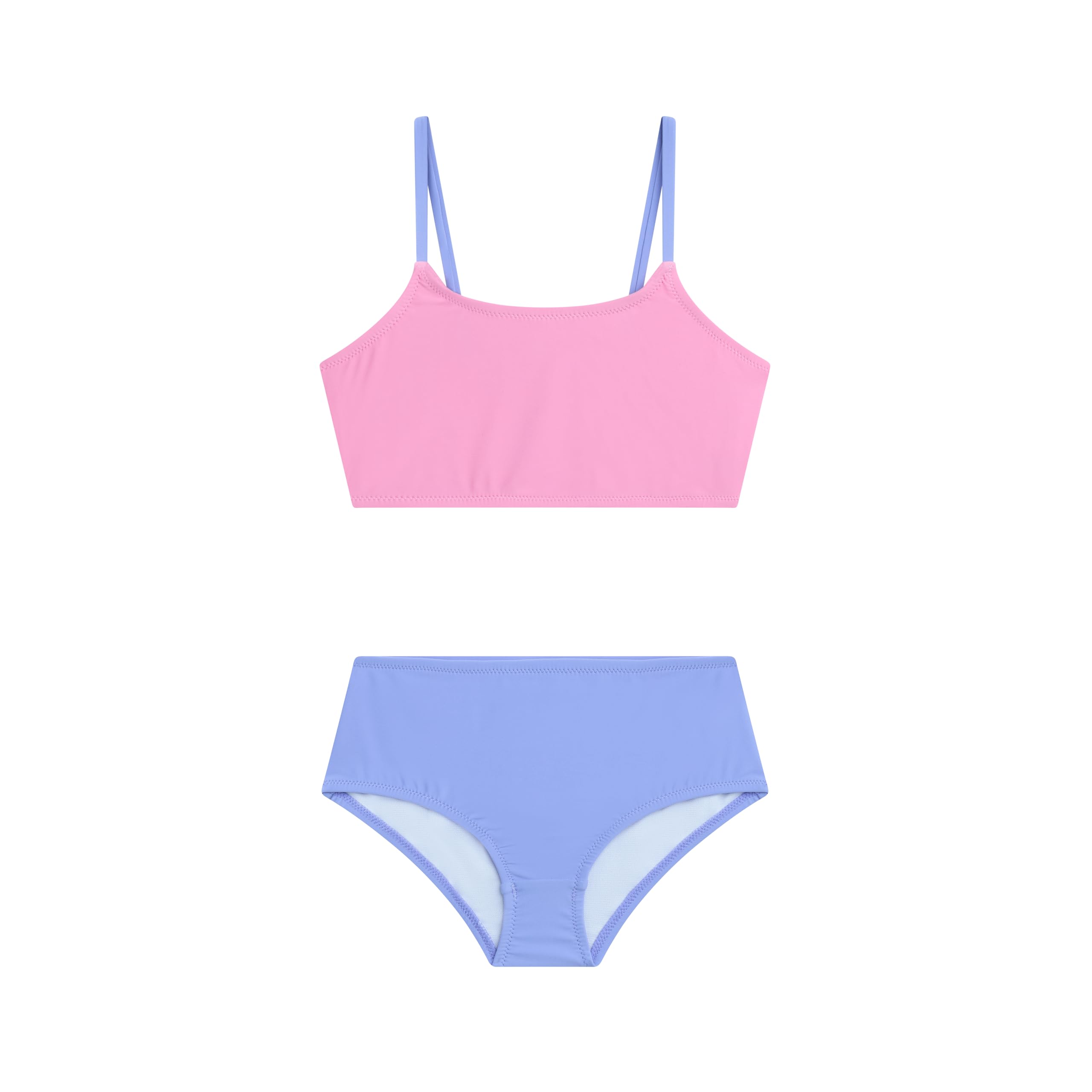 Kanu Surf Girls' Tammy Beach Sport Square Sun Bikini 2-piece Swimsuit