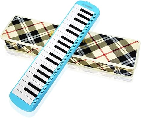 Amazon Co Jp 口オルガン楽器 初心者の学生はピアノ楽器を演奏するために37キーの口を再生する教育を使用して2色オプションを学ぶのは簡単です 本