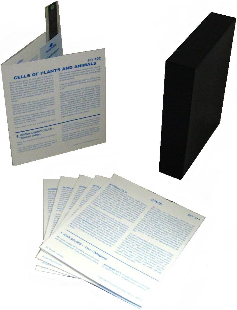 American Educational Microslide Cells of Plants and Animals Lesson Set, Italian Text