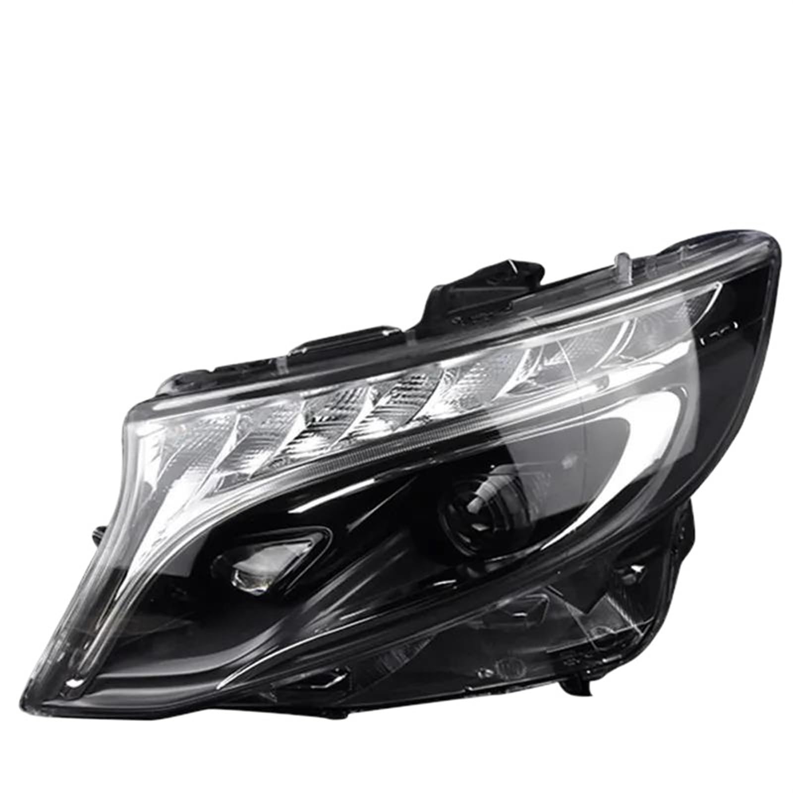 KHUKHU Headlight Headlights For Vito W447 DRL Turn Signal High Beam Angel Eye Projector Lens Acce Car Head Lamp For Benz For Vito LED Headlight 2015-2018 Headlamp