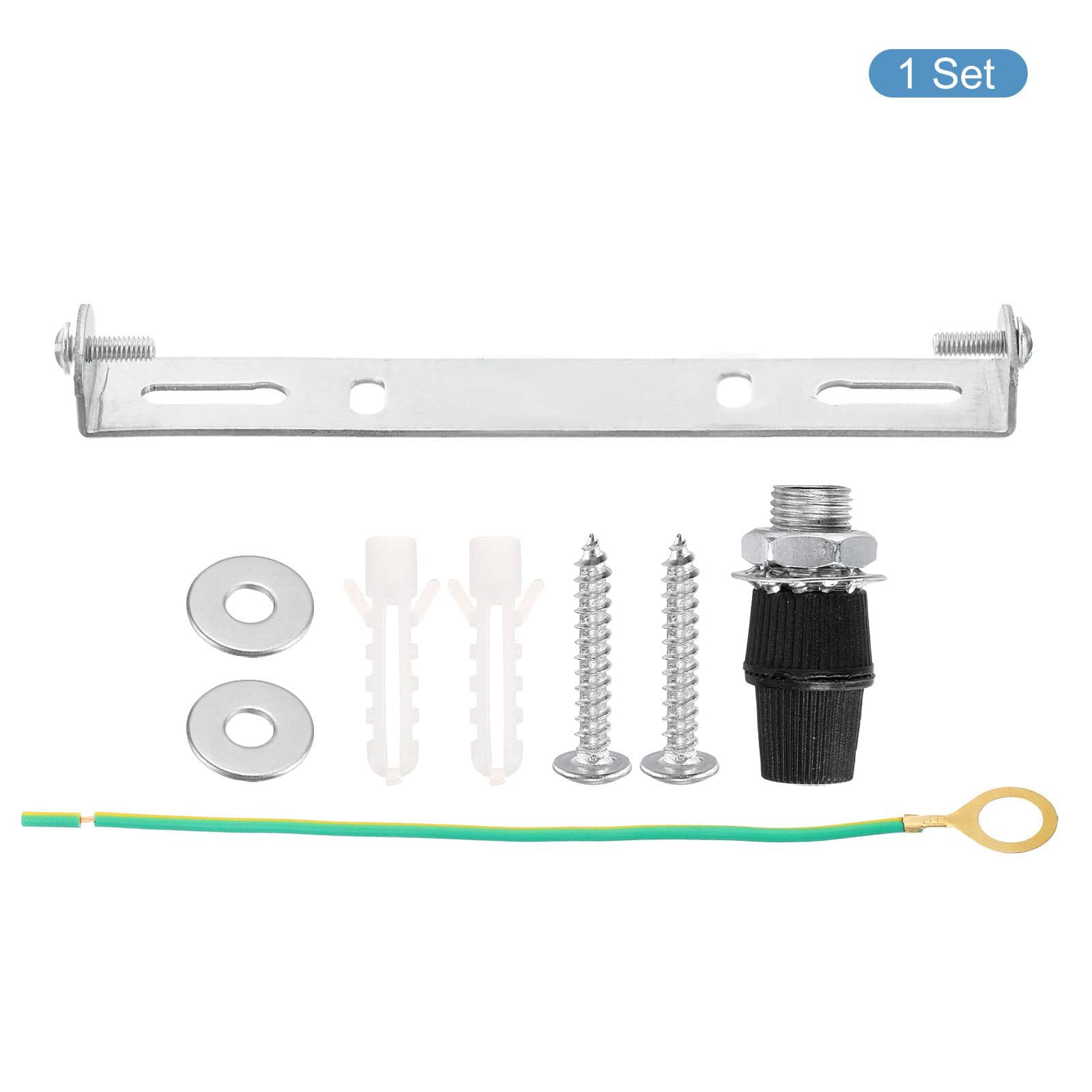 TOP-VIGOR 1Set Light Fixture Ceiling Bracket, 135mm Ceiling Light Plate Kit - Image 3