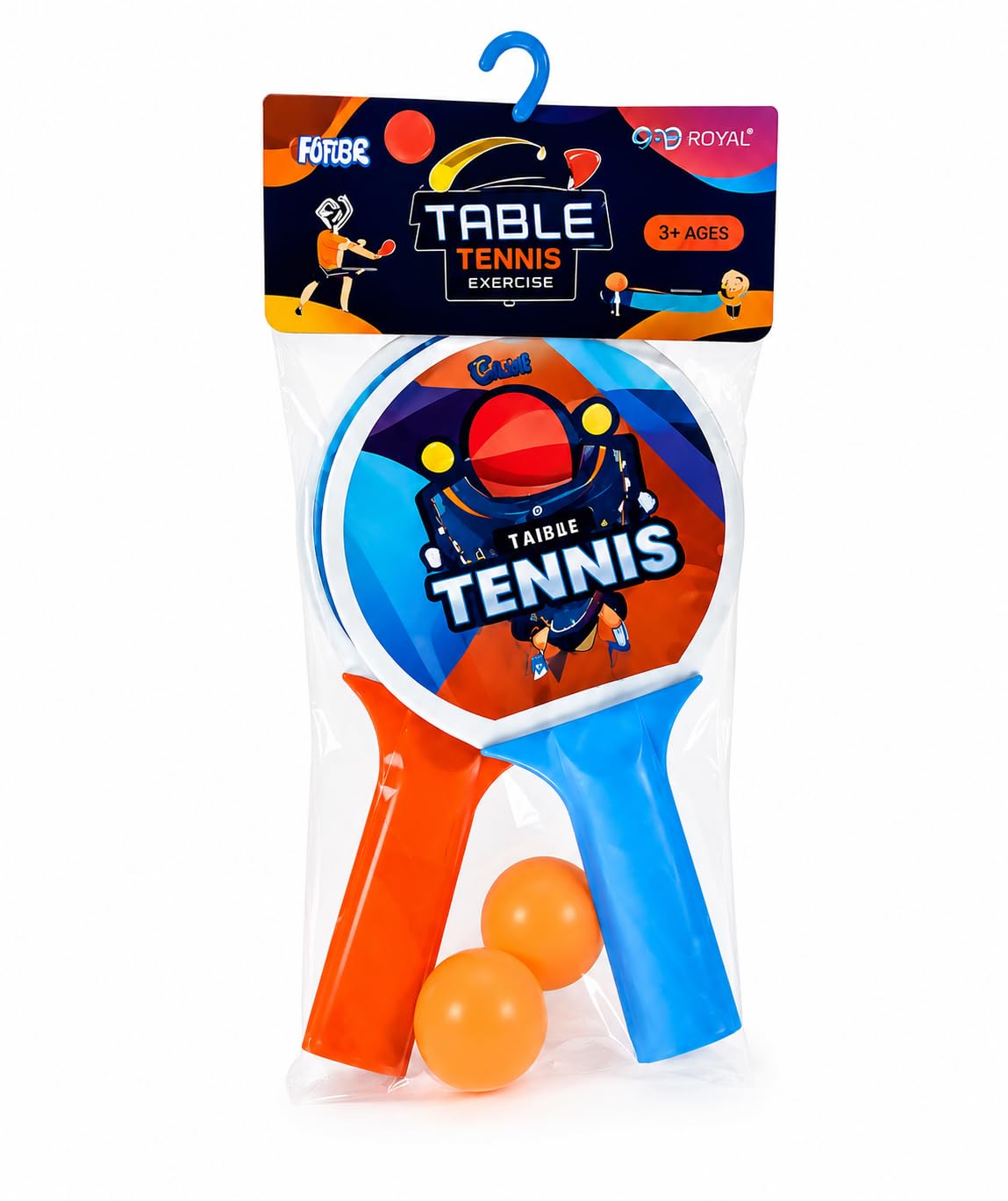 Kids Table Tennis Set with 2 Lightweight Paddles & Ping Pong Balls – Mini Table Tennis Racket Set for Indoor & Outdoor Play, Hand-Eye Coordination & Active Fun for Boys & Girls-image-26