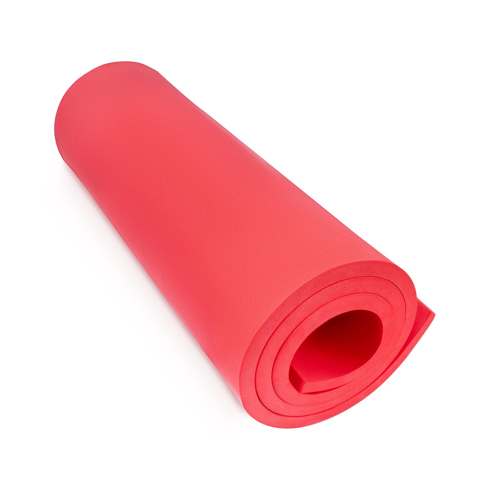 Rouge Rouleau Mousse EVA, Do²ping EVA Foam 10mm, 35.5x99cm avec haute densité 86kg/m3 mousse cosplay pour Projet de costume DIY (10mm Rouge)