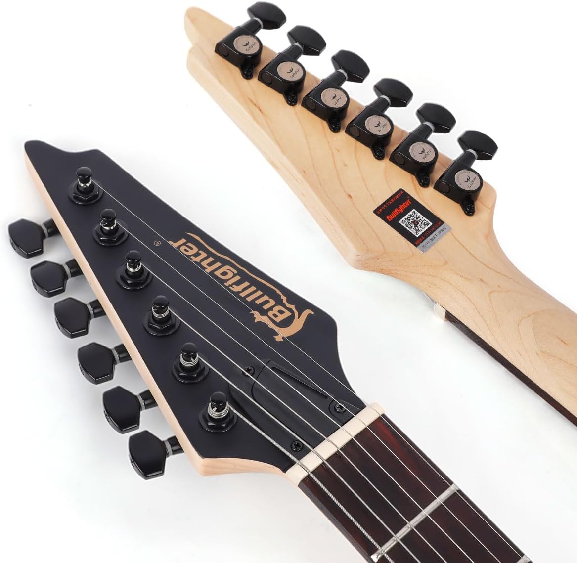 Bullfighter Electric Guitar Kit 39 Inch Full Size,6 Extra String, Picks, Gig Bag, Shoulder Strap, Cable (D180)