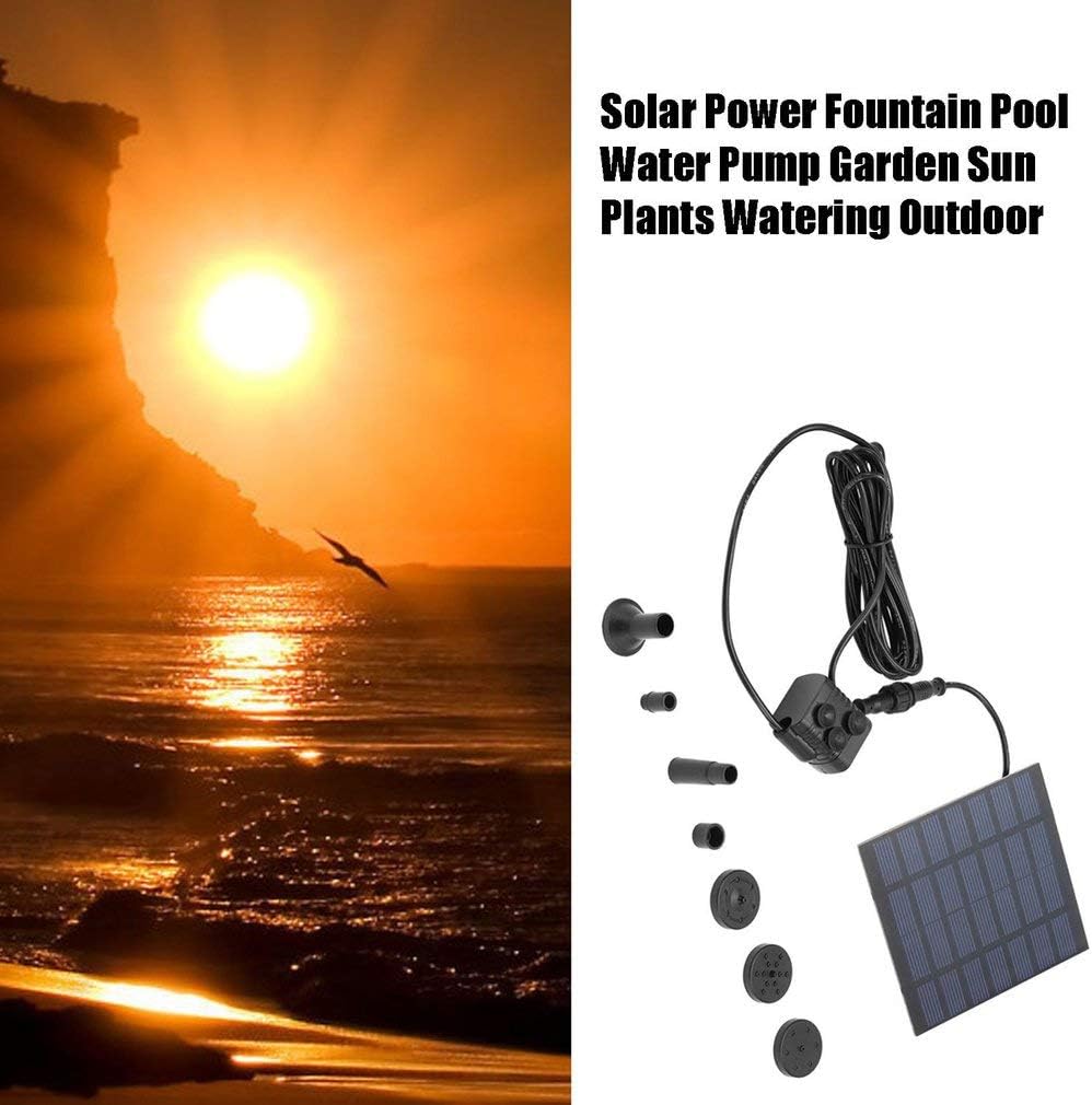 JOEBO Electric Submersible Pump Professional Garden Plant Grass Sprinkler Sprayer 1 Set Solar Fountain Gardening Water Pump Irrigation Watering Kit Sump Pump