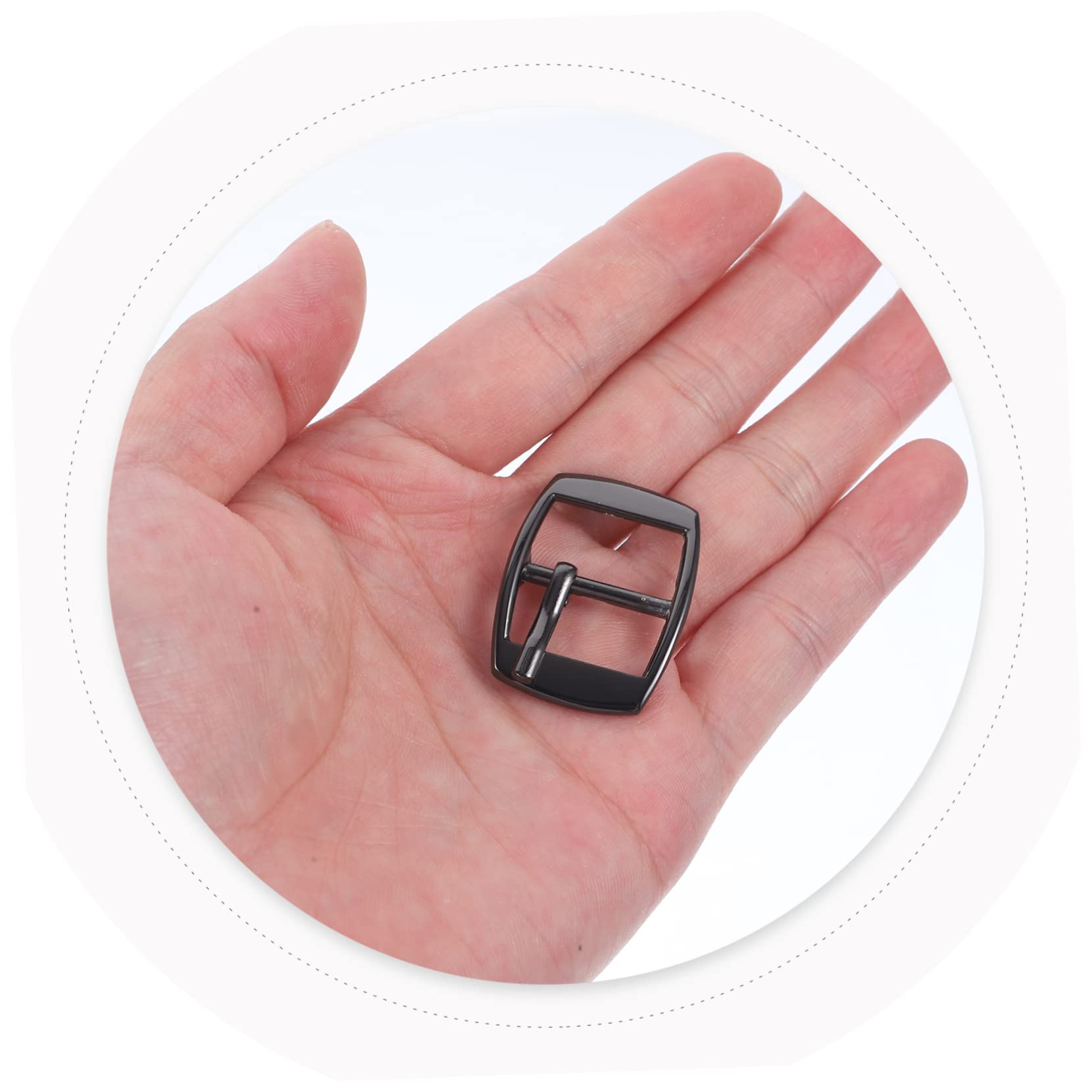 TEHAUX 50piezas Hebillas De Cinturón De Barra Central Ajustables Kit De Fijación Para y Accesorios De Ropa Resistentes y Ligeras Para Cinturones y Mochilas