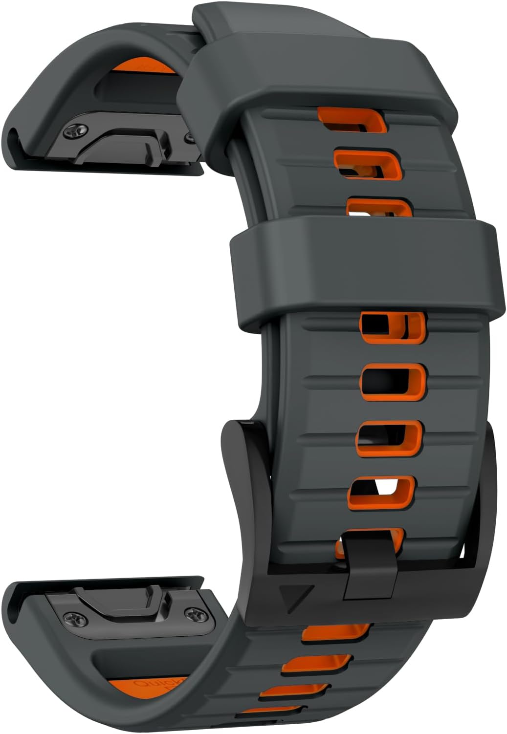 22mm Quick Fit Strap for Fenix 8 47mm/Fenix 7 Pro/Fenix 7/Fenix 6 Pro/Fenix 6/Fenix 5/Fenix E/EPIX 2, Soft Silicone Replacement Band for Forerunner 935/945/955/745/Approach S60/S62