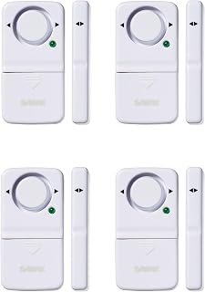 SABRE Wireless Home Security Door Window Burglar Alarm with LOUD 120 dB Siren, DIY EASY to Install