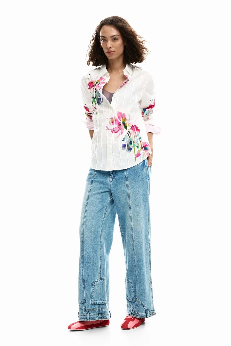 Desigual Damen College T-Shirt (1er Pack)