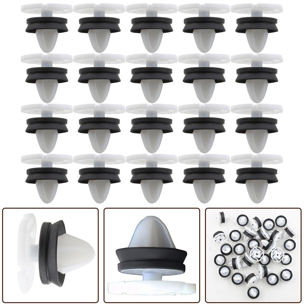 200 Clips De Garniture Auto - Nylon, Référence OEM 9345ZN, Fixation Panneaux De Portière - 6