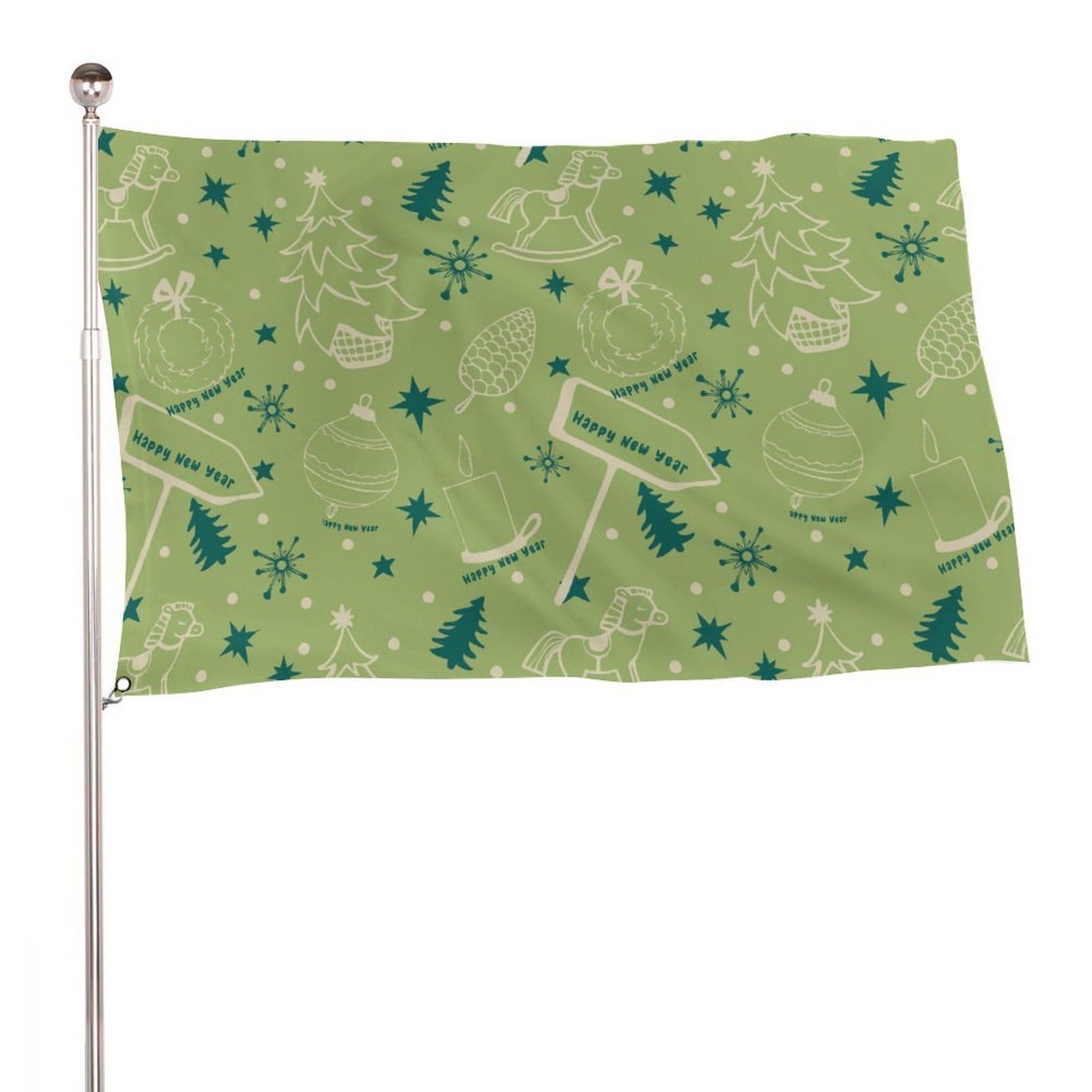 Grand drapeau de 1,5 x 2,4 m Thème 7 - Décoration extérieure haut de gamme