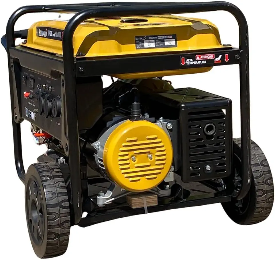 GERADOR A GASOLINA MONOFASICO 127V/220V MAXIMA 10KVA PART. ELETRICA COM BATERIA BUFFALO BFGE10.000 PLUS