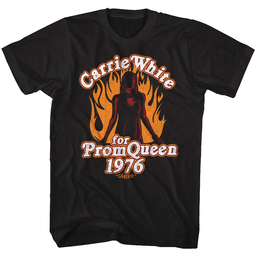 American ClassicsCarrie Horror Film Carrie White for Prom Queen 1976 Adult Short Sleeve T-Shirt Graphic Tee