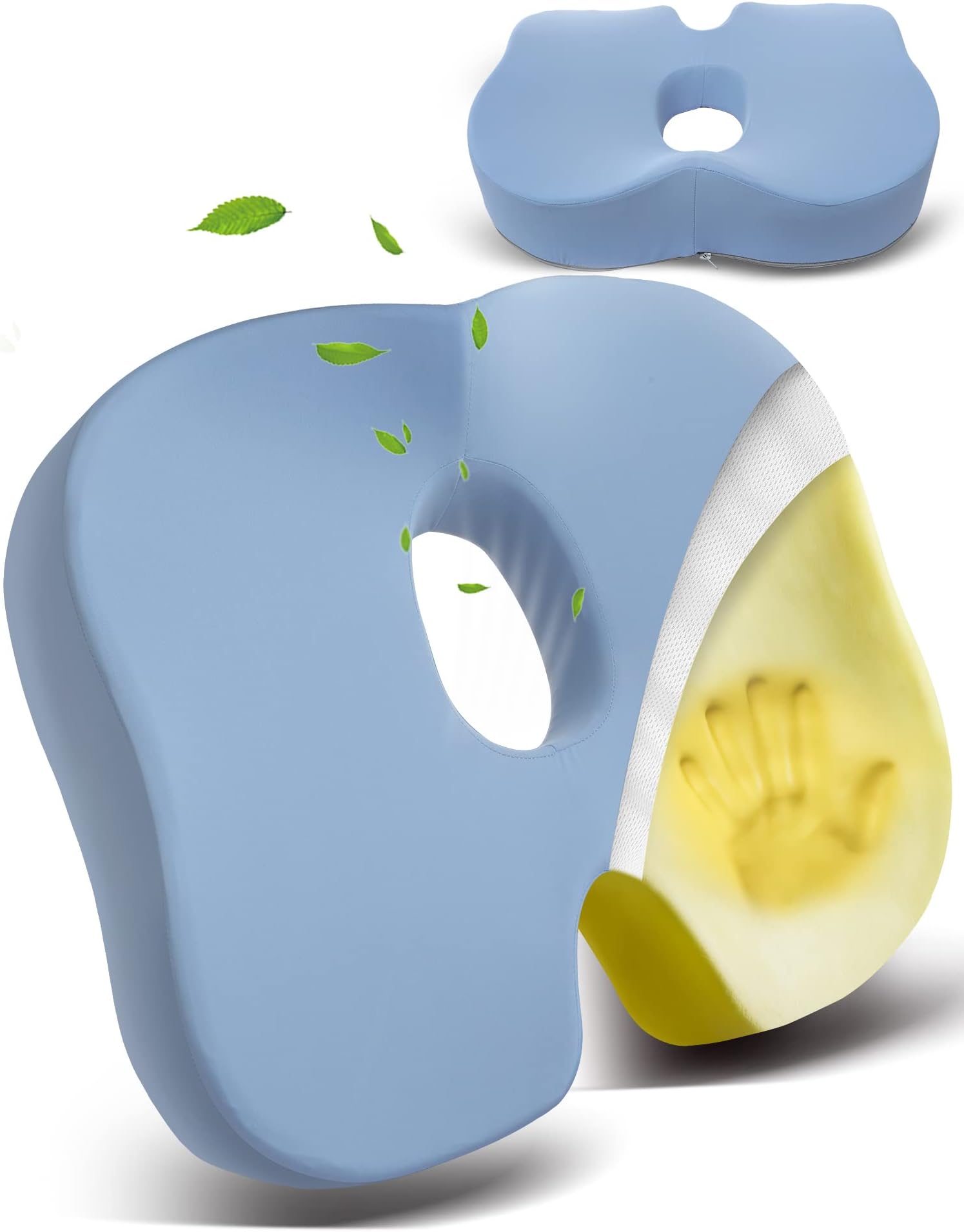 Coussin De Siège En Gel Pour Chaise De Bureau - Pour Sciatique