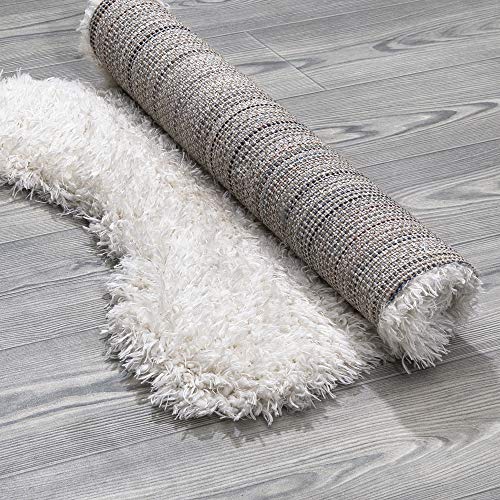 Plush Soft Shag Design Non-Slip Rubberback 2X3 Indoor Area Rug For Bedroom, Living Room, Dining Room, Office, 2' X 3'3", Ffr Ivory #TOP5