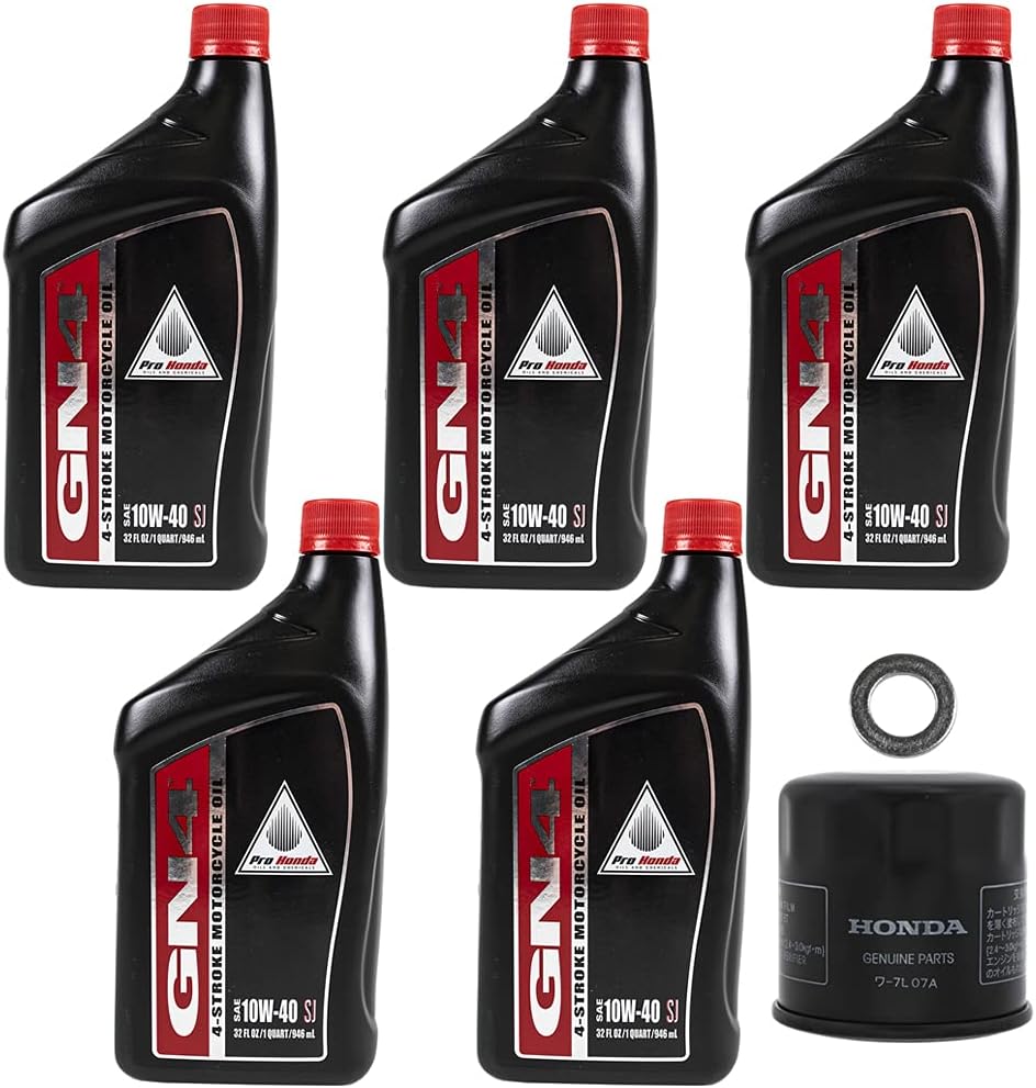2002-2003 Honda CBR 954 CBR954RR RR A AC OEM Complete Oil Change Kit H22