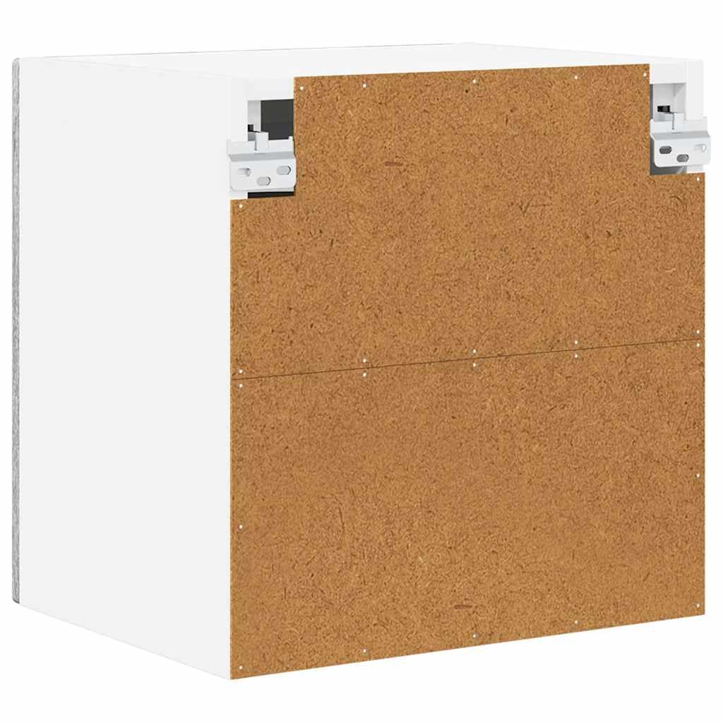 Grauer Küchenschrank Sonoma 40 x 31 x 40 cm aus Holzwerkstoff mit viel Küchenstauraum und praktischem Küchenzubehör für eine Moderne Einrichtung