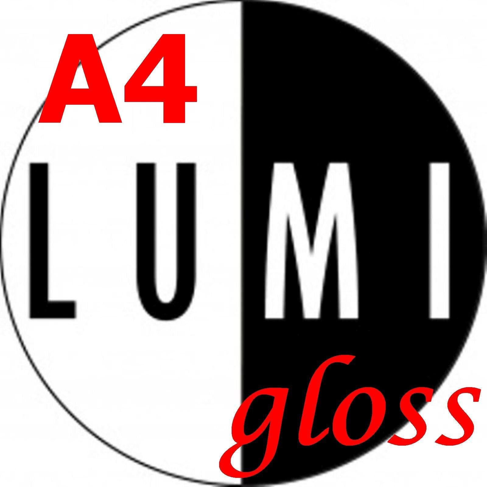 30 Sheets A4 (210 Mm X 297 Mm) 300 GSM Laser Glossy Printer Paper 2 Sided Printer Paper, for Printers Using Dry Toner