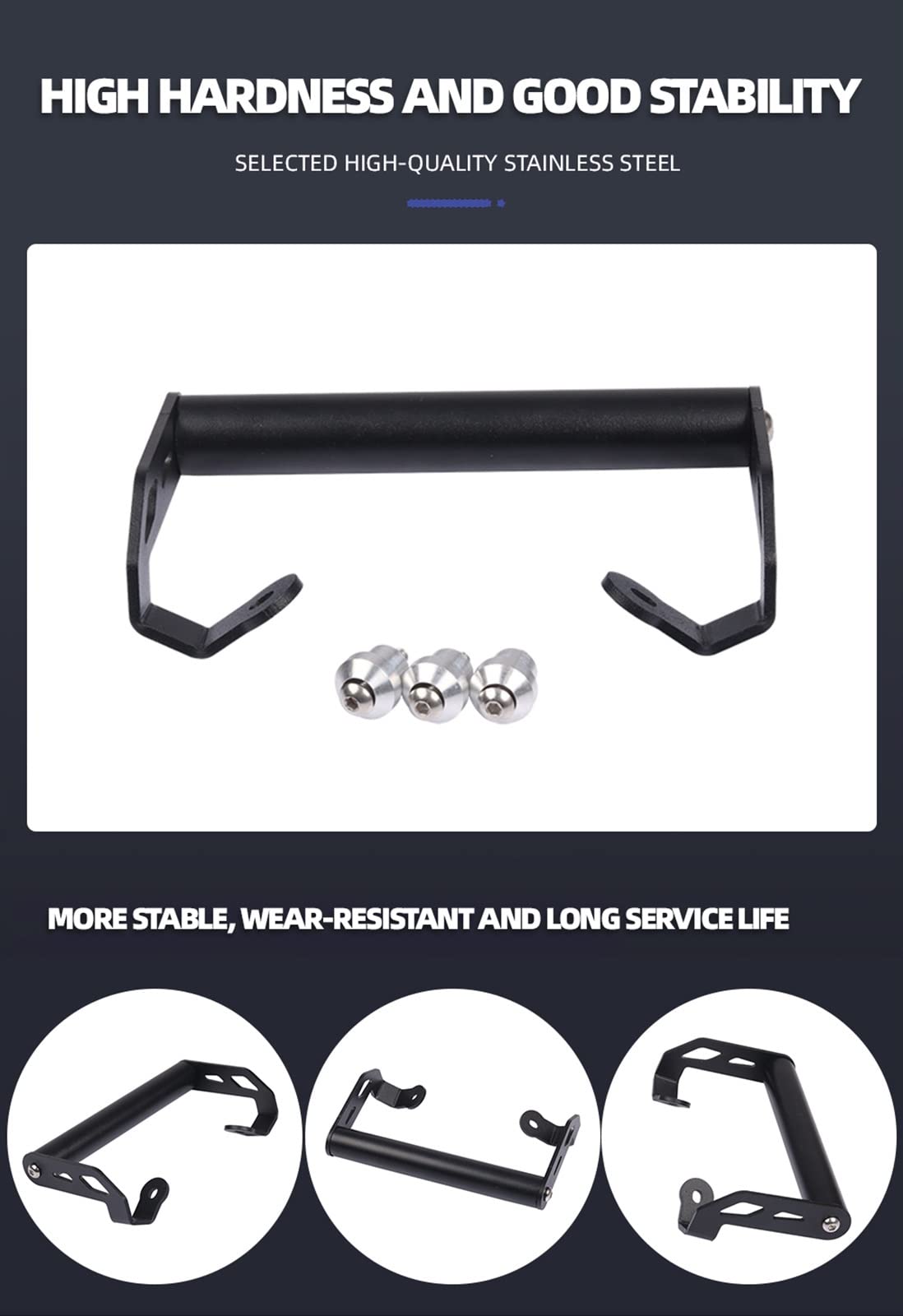 Compatible con Ducati para Multistrada V2 2020 2021 2022 2023 Soporte De Montaje para Teléfono Móvil De Motocicleta Soporte De Placa De Navegación GPS Soporte GPS teléfono