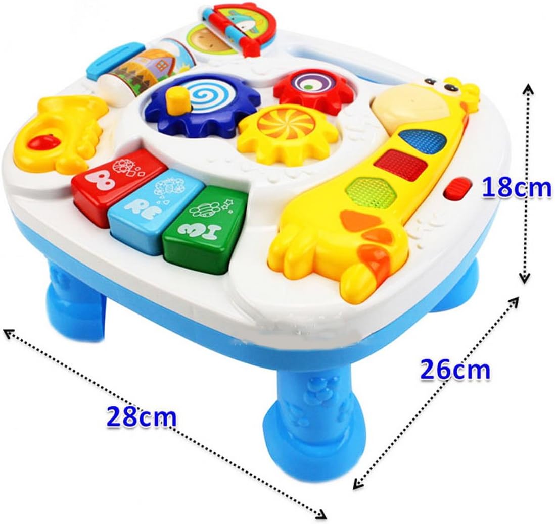 KID'S TOY " GIRAFFE TABLE FOR DROP BLOCKS " PLAY, LEARN