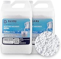 Vista 7 de Dry & Dry Recarga de Perlas Absorbentes de Humedad (1.7 KG) - Sin Fragancia, Recarga de Absorbente de Humedad