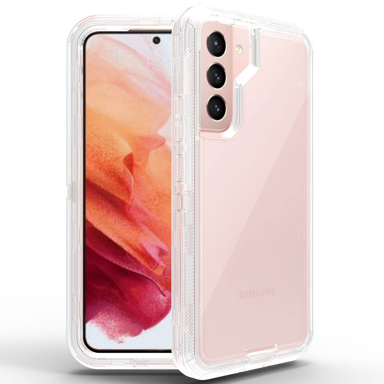 Fucozan for Samsung Galaxy S22 Plus Case Galaxy S22+ Case Military Drop Tested 3 in 1 Full Body Protective Cover Heavy Duty Armor Rugged Shockproof