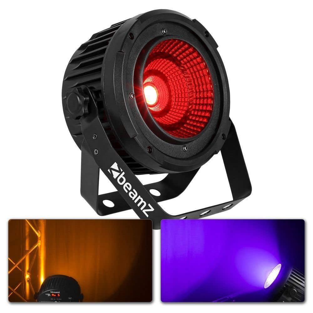 BeamZ COB50 Foco PAR LED COB RGBW 50W | Iluminación uniforme, funcionamiento silencioso, gran intensidad lumínica, para escenarios
