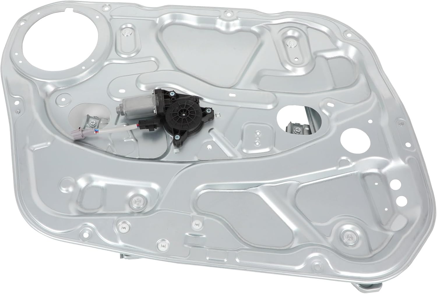 SCITOO Front Left Driver Side and Front Right Passenger Side Power Window Regulator with Motor Replacement for 2009-2012 for Hyundai Elantra,Replace 748-348