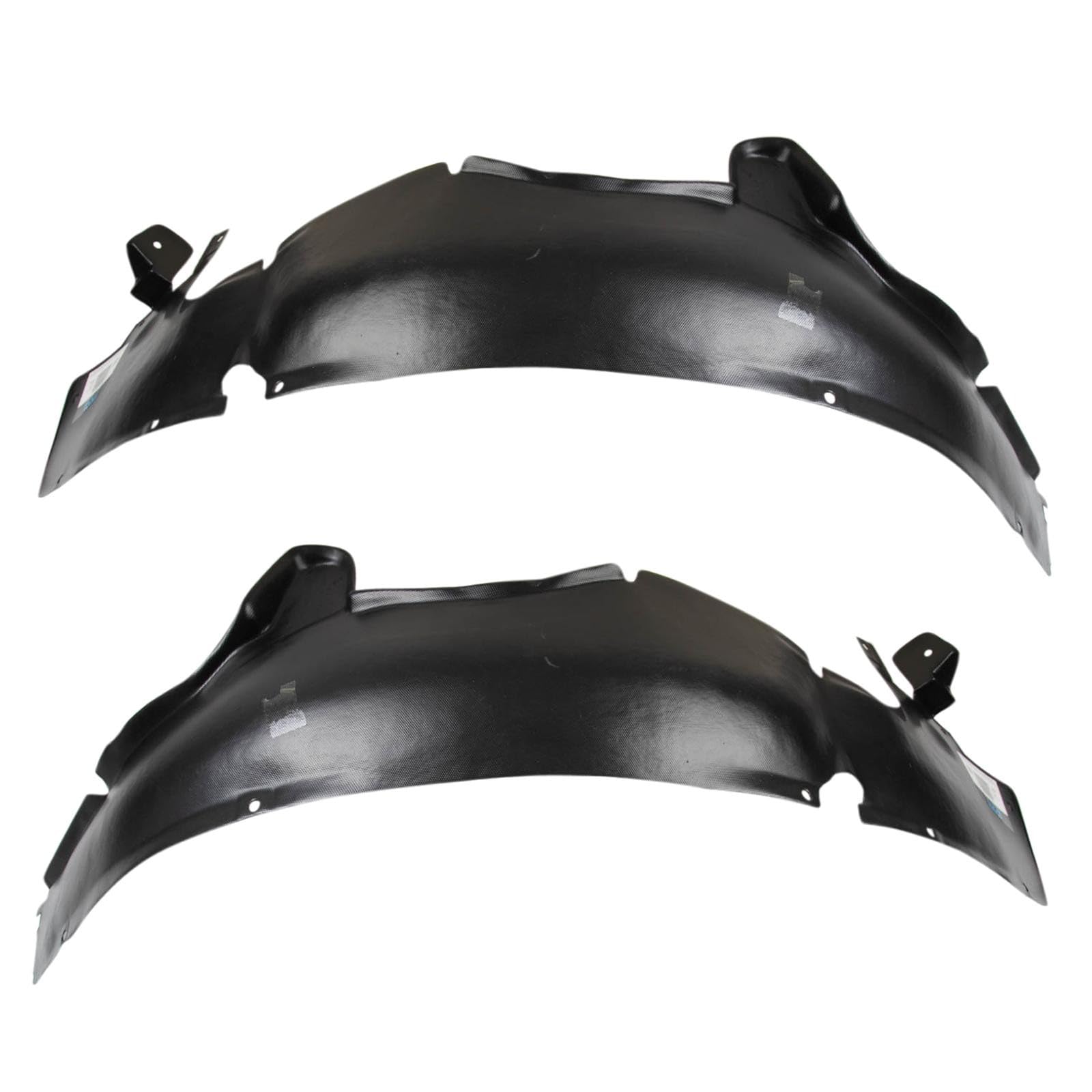 TRQ Front Inner Fender Liner Set | For 2006-2007 Chevrolet Monte Carlo GM1250126 GM1251126
