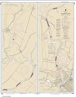 NOAA Chart 18664-Sacramento River Sacramento to Fourmile Bend - Water-Resistant - by East View Geospatial