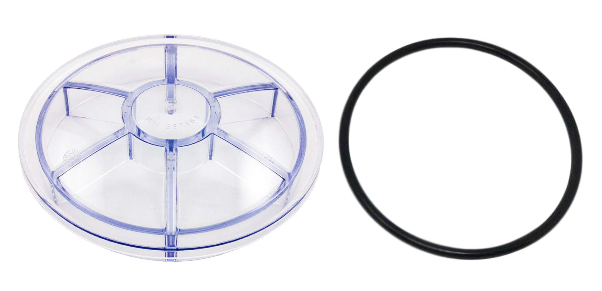 Pentair 357151 Clear Pump Lid Replacement – Fits WhisperFlo, IntelliPro VS-SVRS Inground Pumps