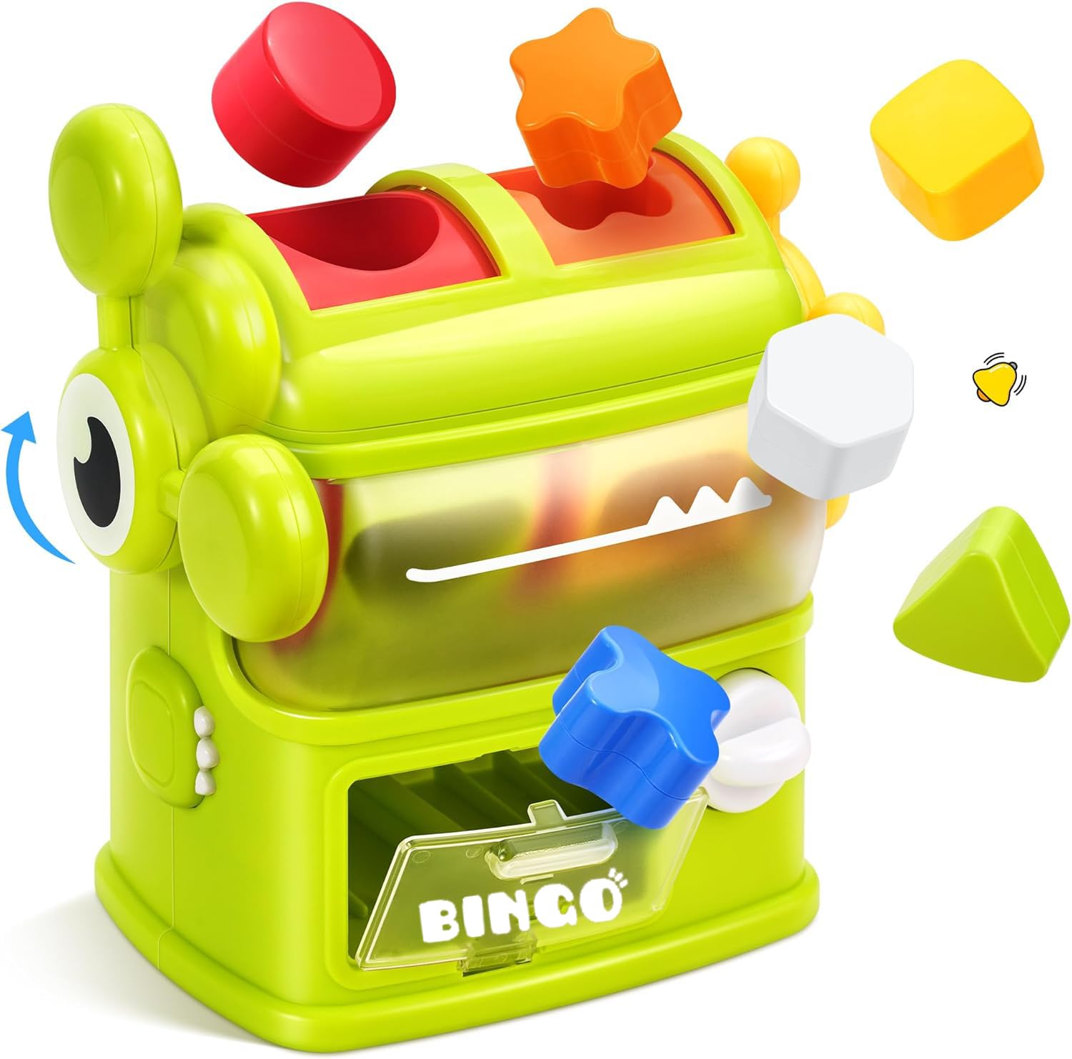 Dinosaur Ball Drop Toy For Toddlers 1-3 - Interactive Feeding Toy With Music & Sounds, Montessori Learning Gift For 1 Year Olds