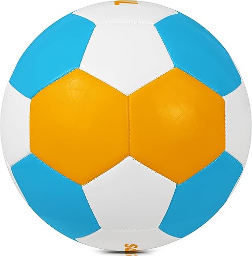 Miniatura 7 de Futsal Ball,Futsal Soccer Ball,Great for Indoor or Outdoor,Low Bounce Size 4 for Training,Playing,Games