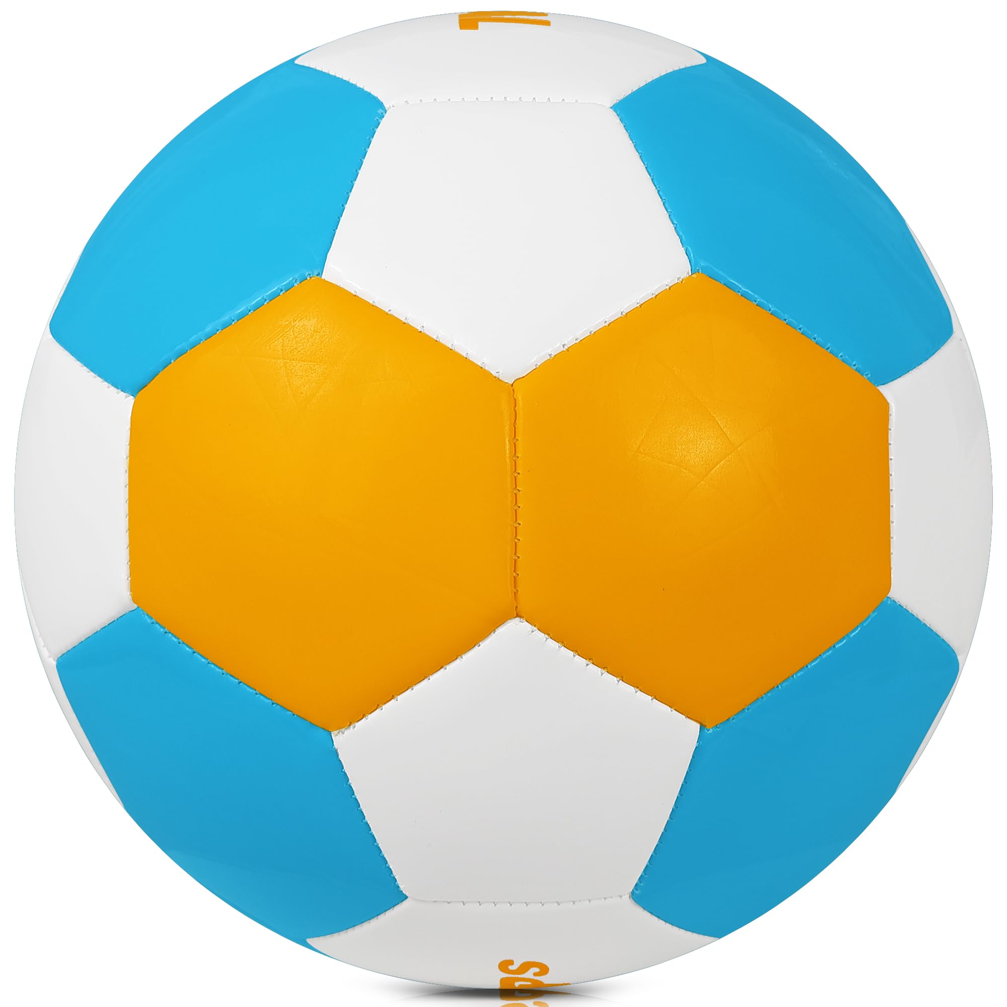 Runleaps Balón de fútbol sala, ideal para interiores o exteriores, tamaño 4 de rebote bajo para entrenar, jugar, juegos