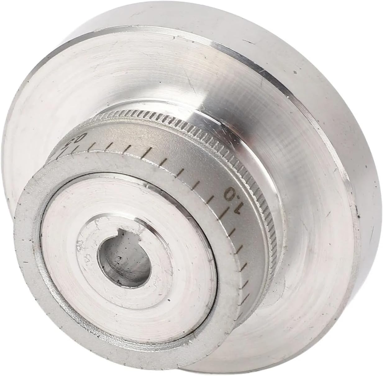 Aluminum Alloy Hand Wheel 58mm Machine Tool Handwheel with Handle Aluminum Alloy Hand Wheel Replacement for 0618 CJ18A 7x12 7x14
