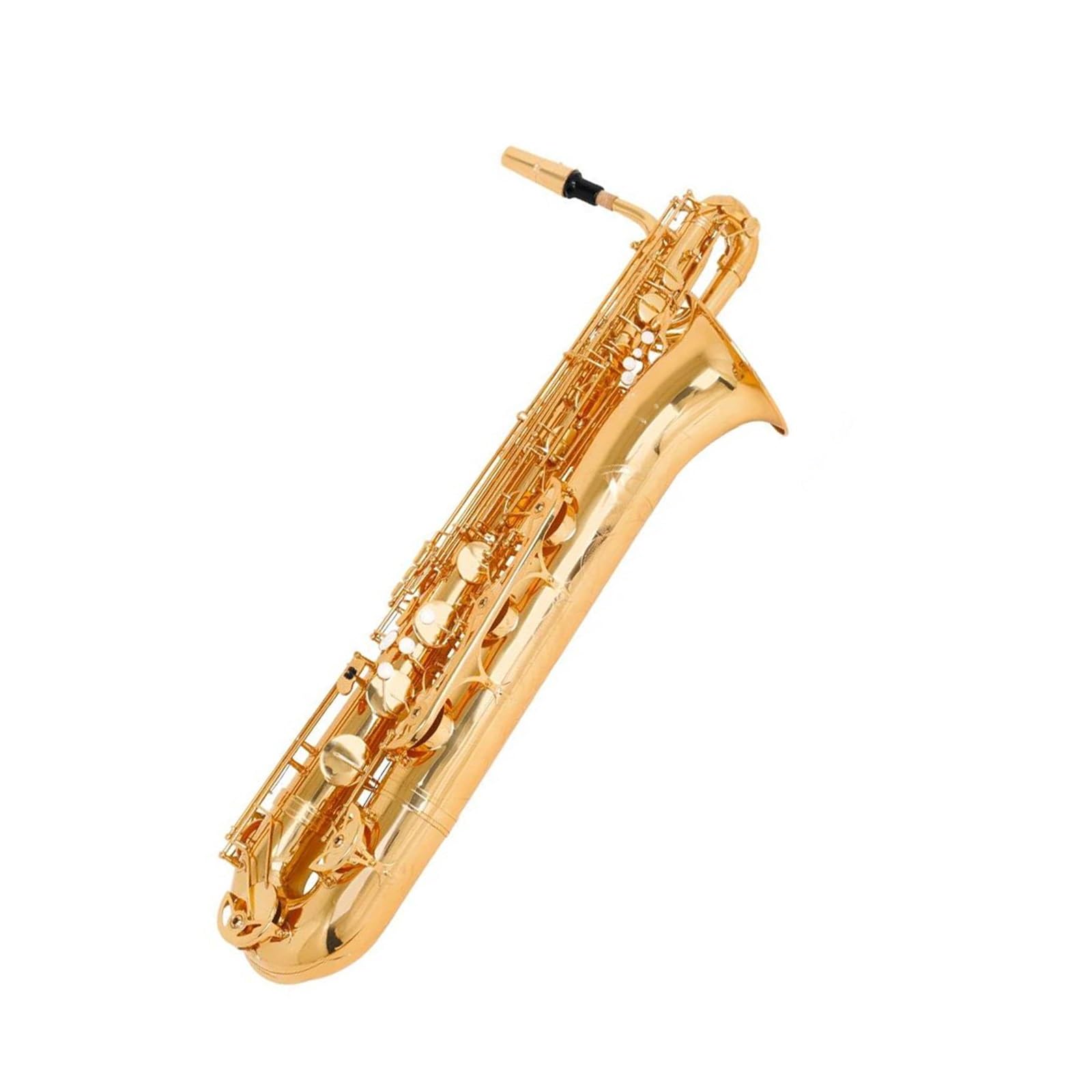 Gold Altsaxophon Set In Es-Tonart Professionelles Blechblasinstrument Inkl. Stoffbox Mundstück Und Weiterem Zubehör Professionelles Saxophon