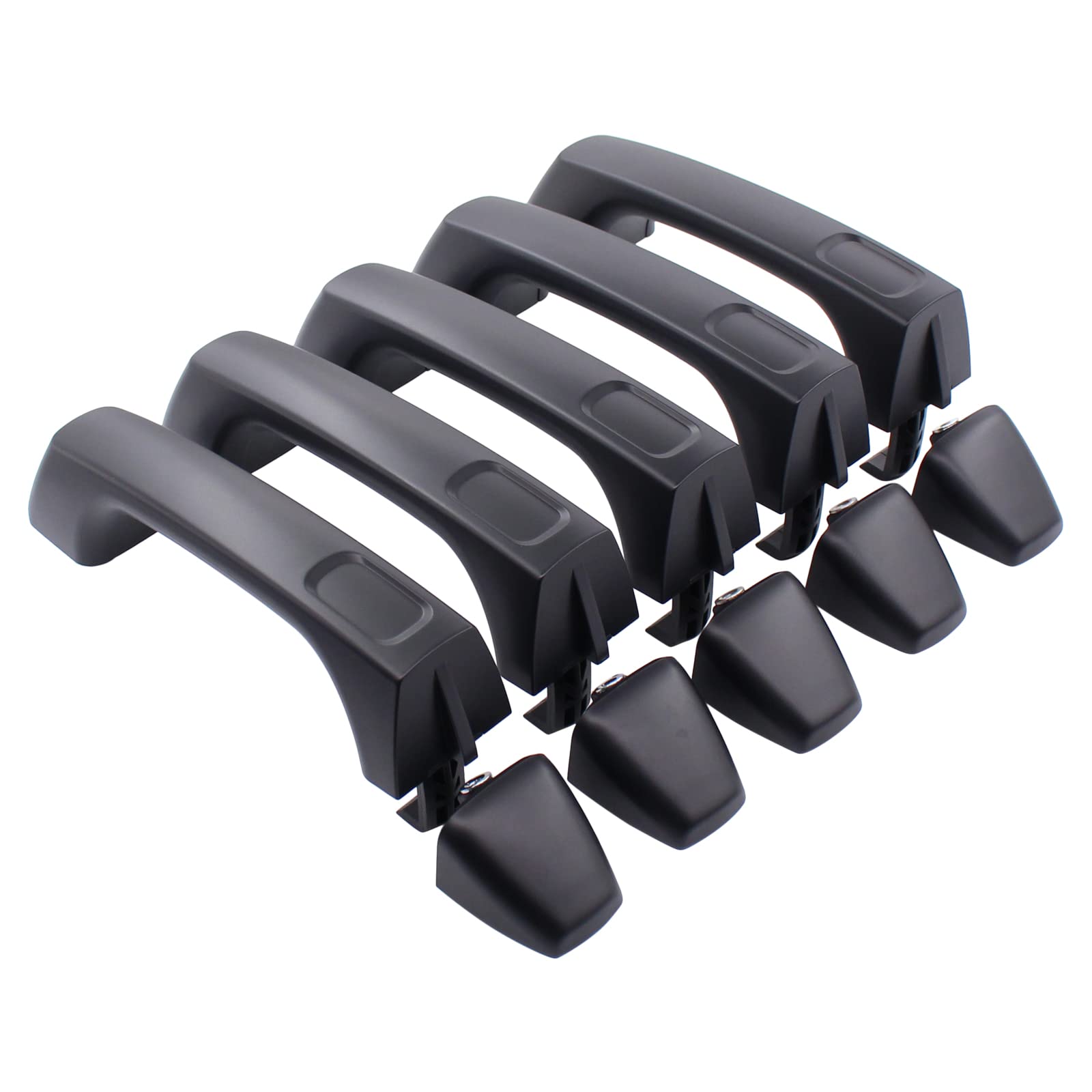 Amazon.com: NewYall 5Pcs Black Exterior Door Handle Set for Hummer