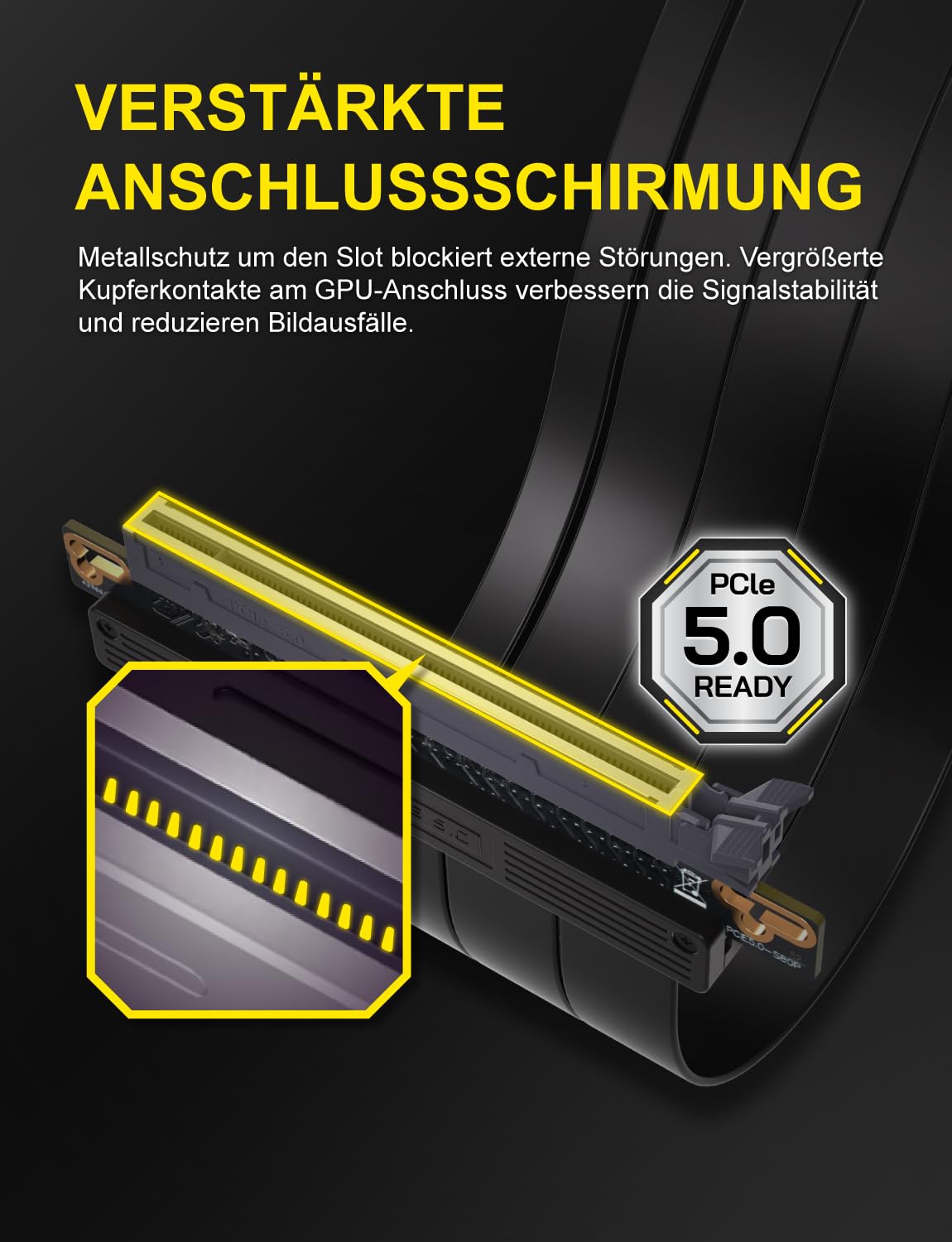 Ezdiy-Fab PCIe 5.0 Riser-Kabel – Bild 6