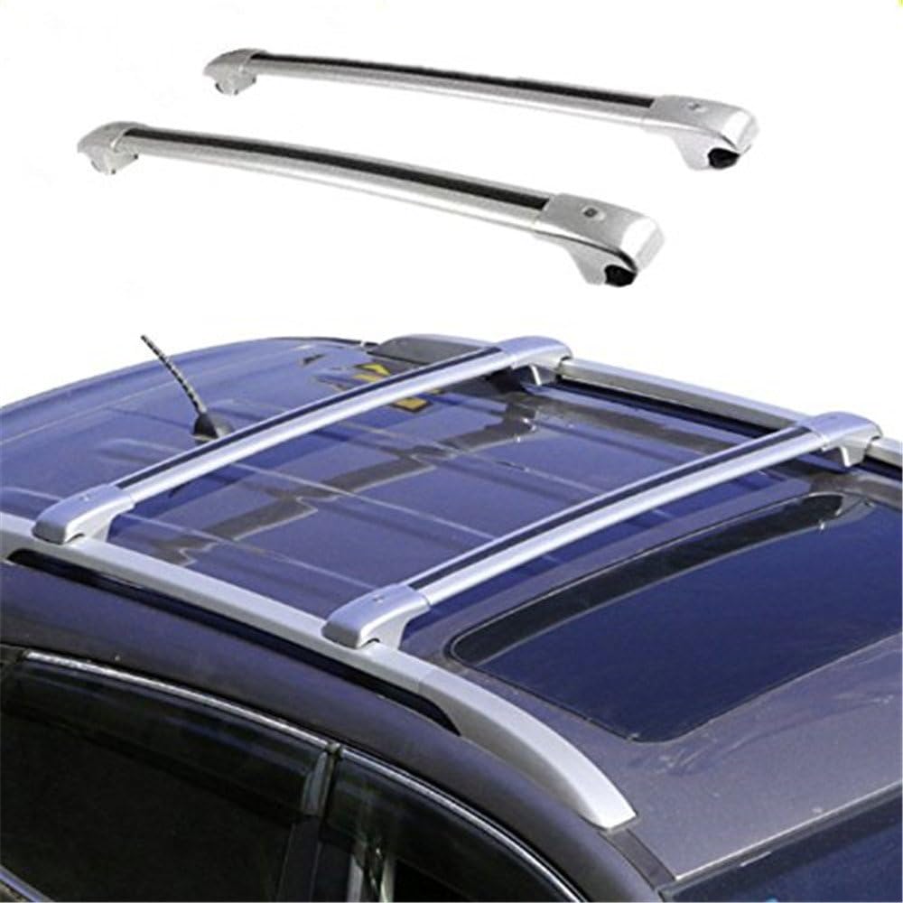 Fits for Volvo XC90 XC 2003-2014 Crossbar Cross bar Roof Rack Baggage Rail Luggage Carrier Holder Silver