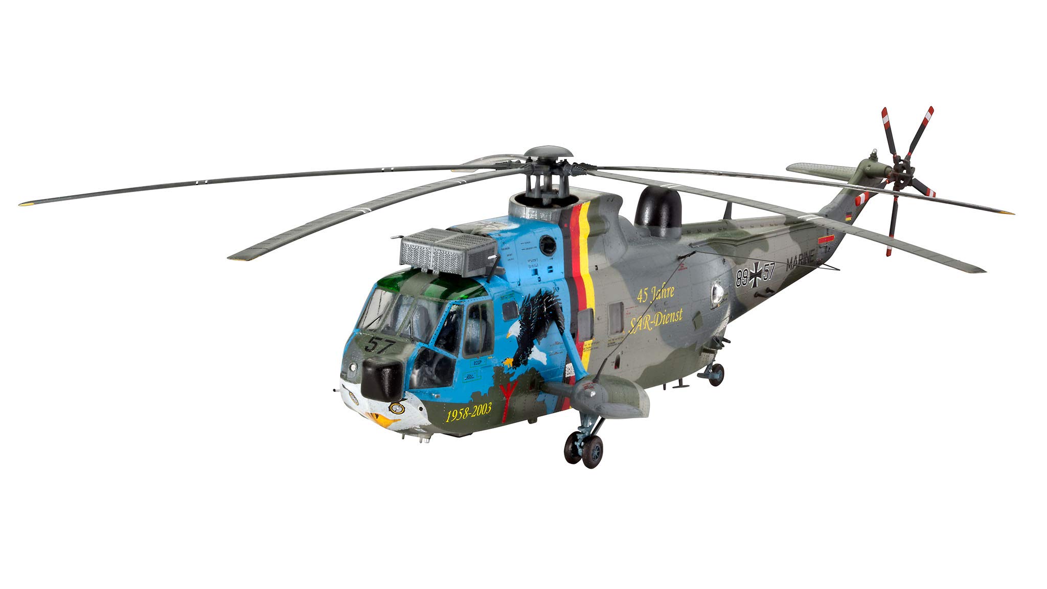 Revell RV05683 Geschenkset Good Bye DGzRS Berlin+Sea King plastikowy model zestaw, 1:72