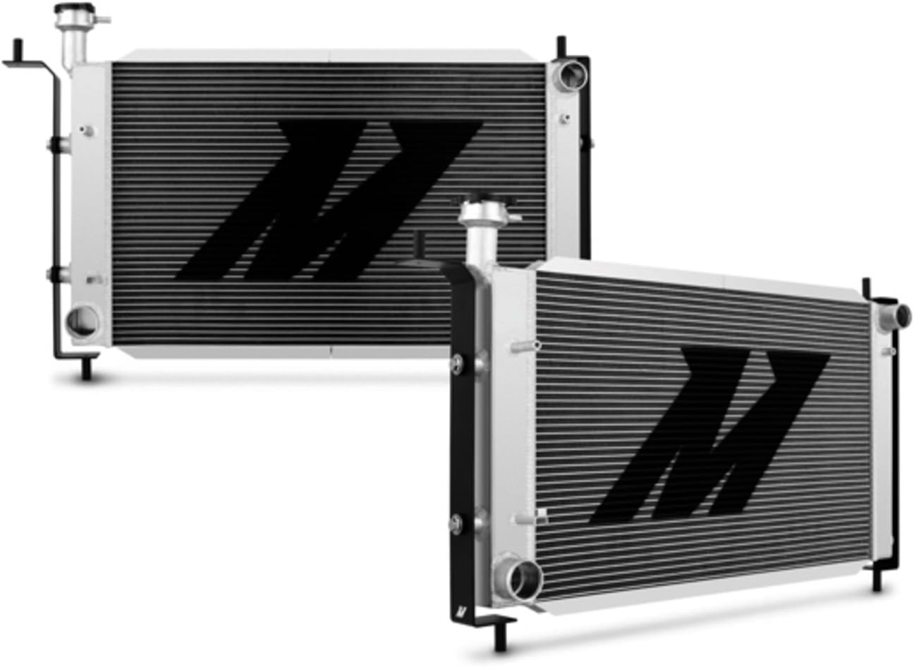 Mishimoto MMRAD-MUS-94B Bracketed Aluminum Radiator Fits Ford Mustang 1994-2004 Silver