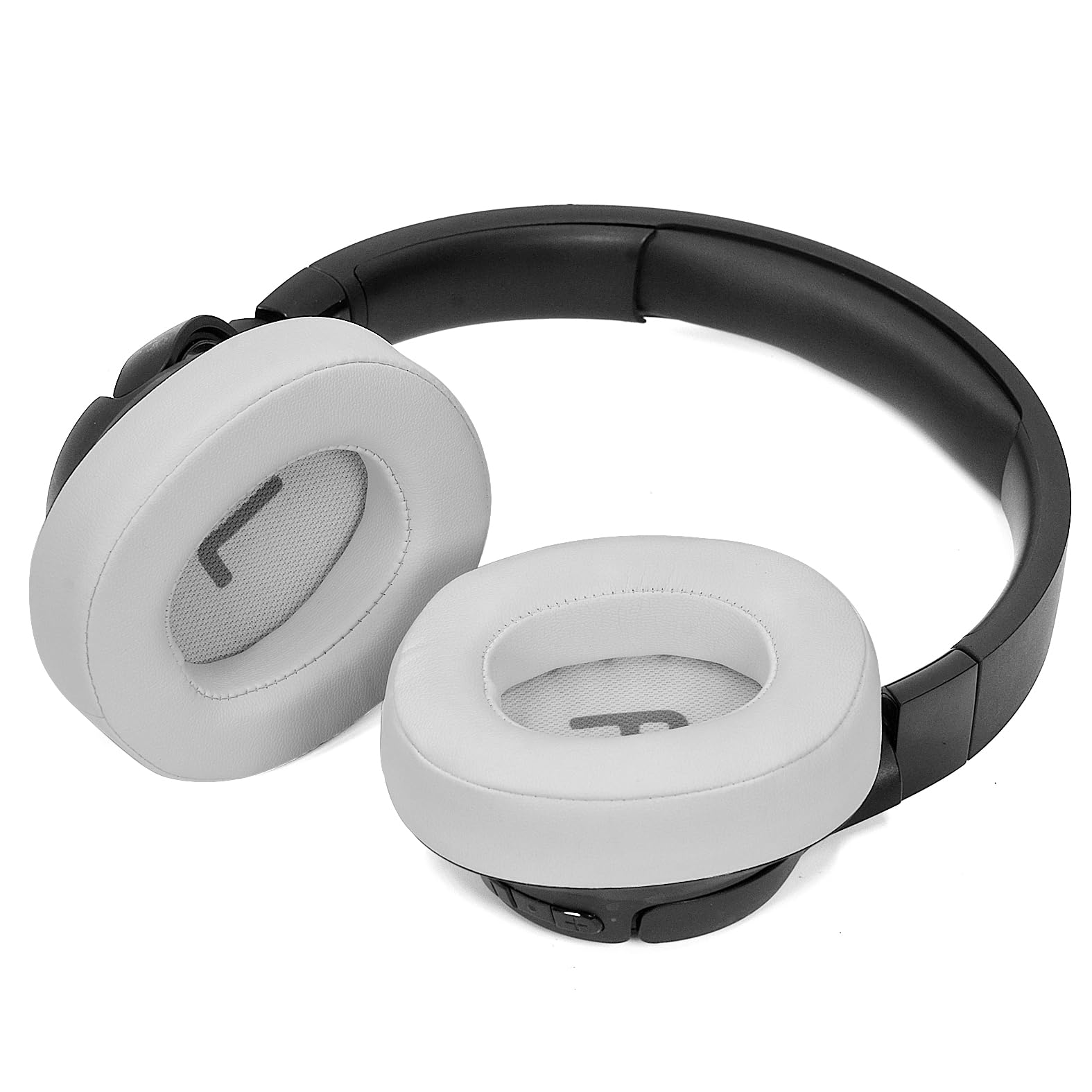 Coussinets D'Oreille De Rechange Pour JBL Tune 700BT / 750BT / 760BTNC - Cuir Protéiné Noir