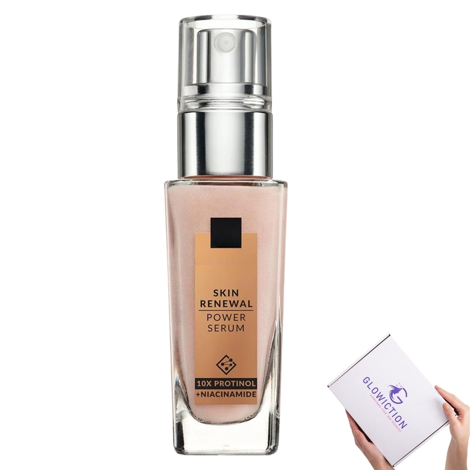 Anew Skin Renewal Power Serum - Anti Aging Face Serum with Protinol & Niacinamide - Collagen Booster for Fine Lines, Wrinkles & Pore Minimizing - Hydrating & Firming Day & Night Skincare - 30ml