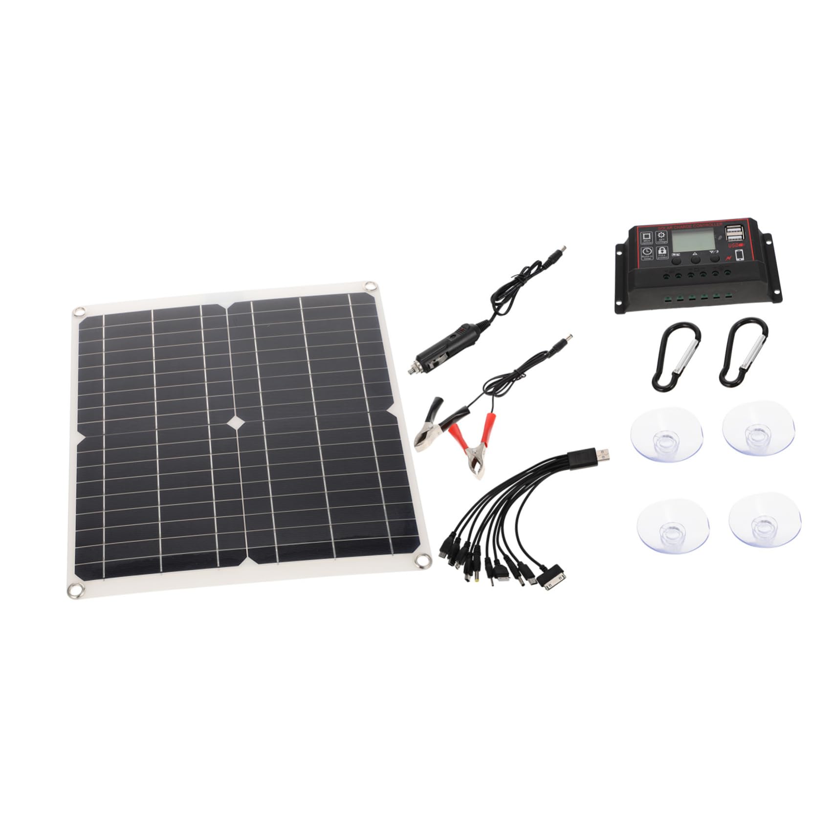 Angoily 25w Portable Solar Charger Solar Panel Solar Charger for Outdoor Emergency Power Source