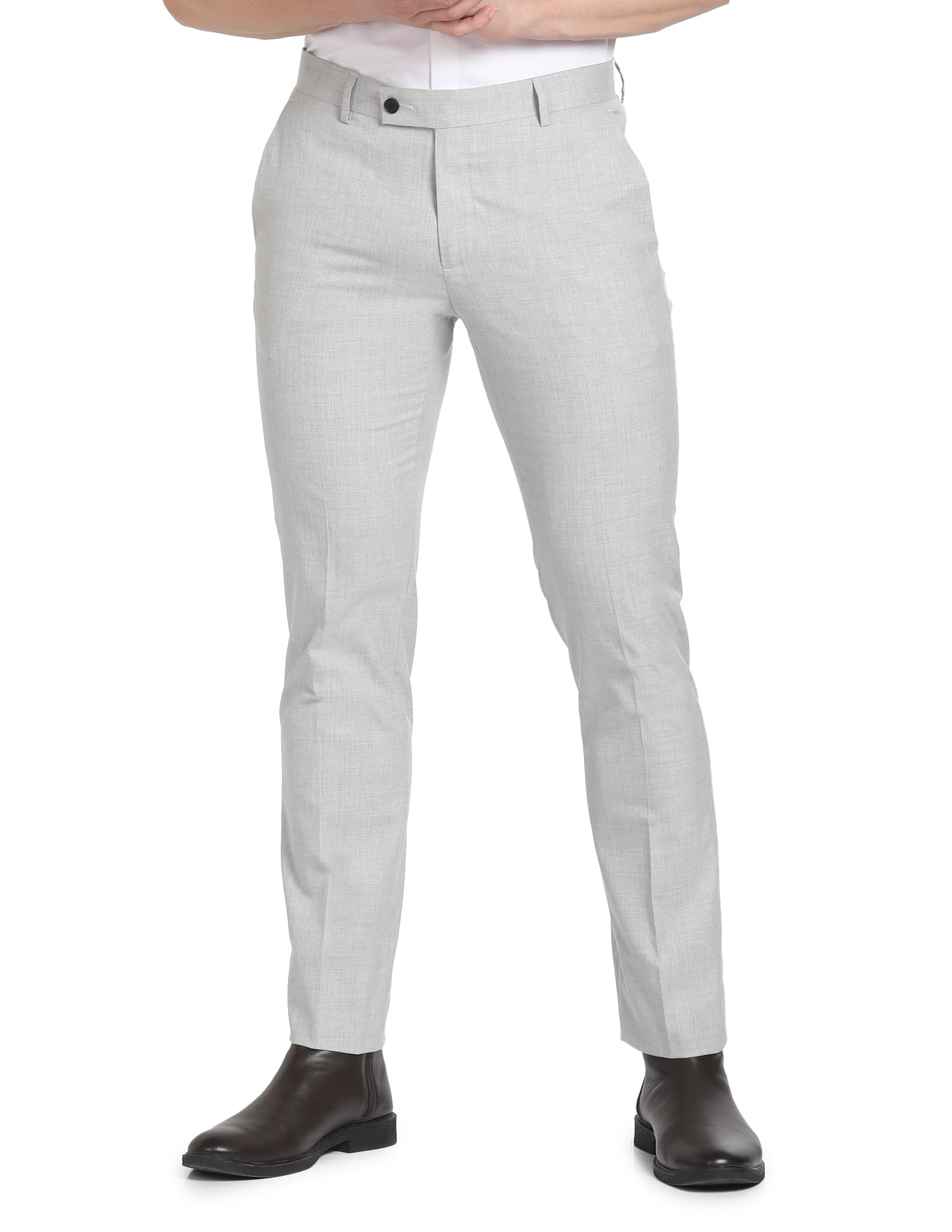 arrow Men's Regular Fit Mid Rise Pants-picture-37