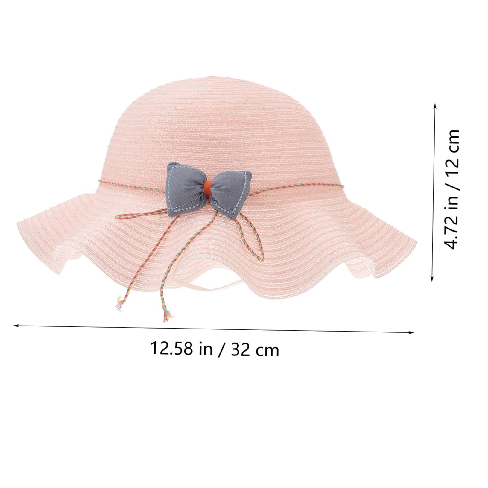 ABOOFAN 2Pcs Cappello Sole Rosa Cappelli Sole Per Le Donne Vestito Del Bambino Cappello Di Protezione Solare Del Bambino Cappello Giardinaggio Cappelli Estivi Per Le Donne