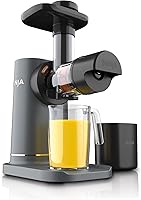 Ninja NeverClog JC151 Cold Press Juicer (Renewed) - Powerful Slow Juicer with Total Pulp Control, Dishwasher Safe, 150W