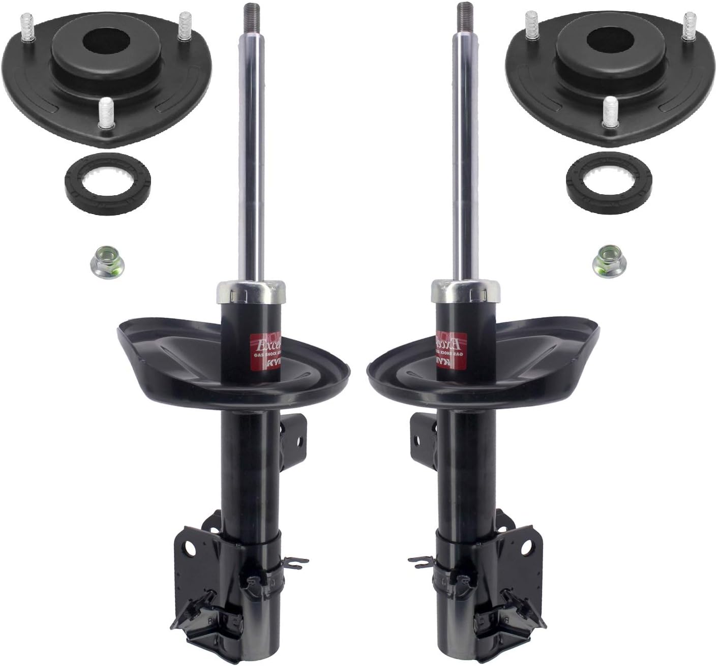 KYB Front safety Suspension Struts and Mounts Kizashi 20 For Kit