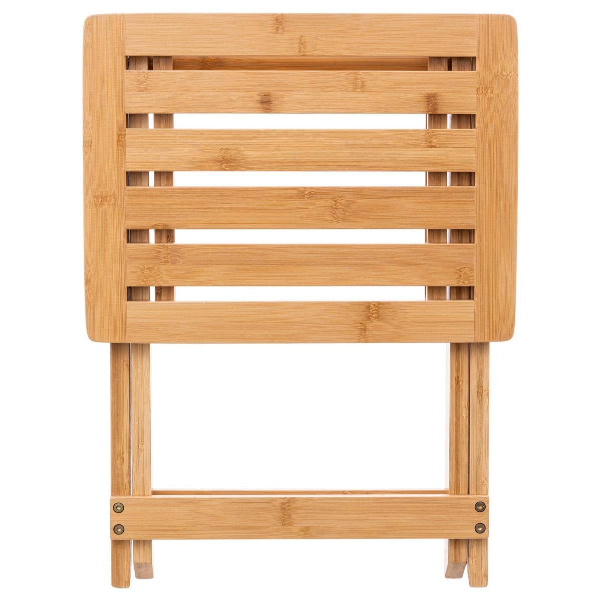 Taburete Plegable de bambú 5five